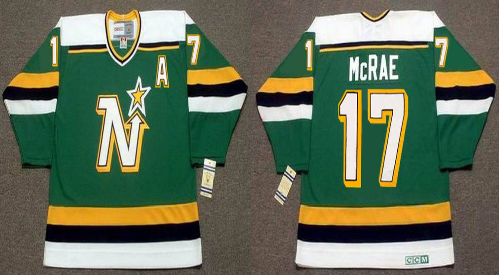 2019 Men Dallas Stars #17 Mcrae Green CCM NHL jerseys